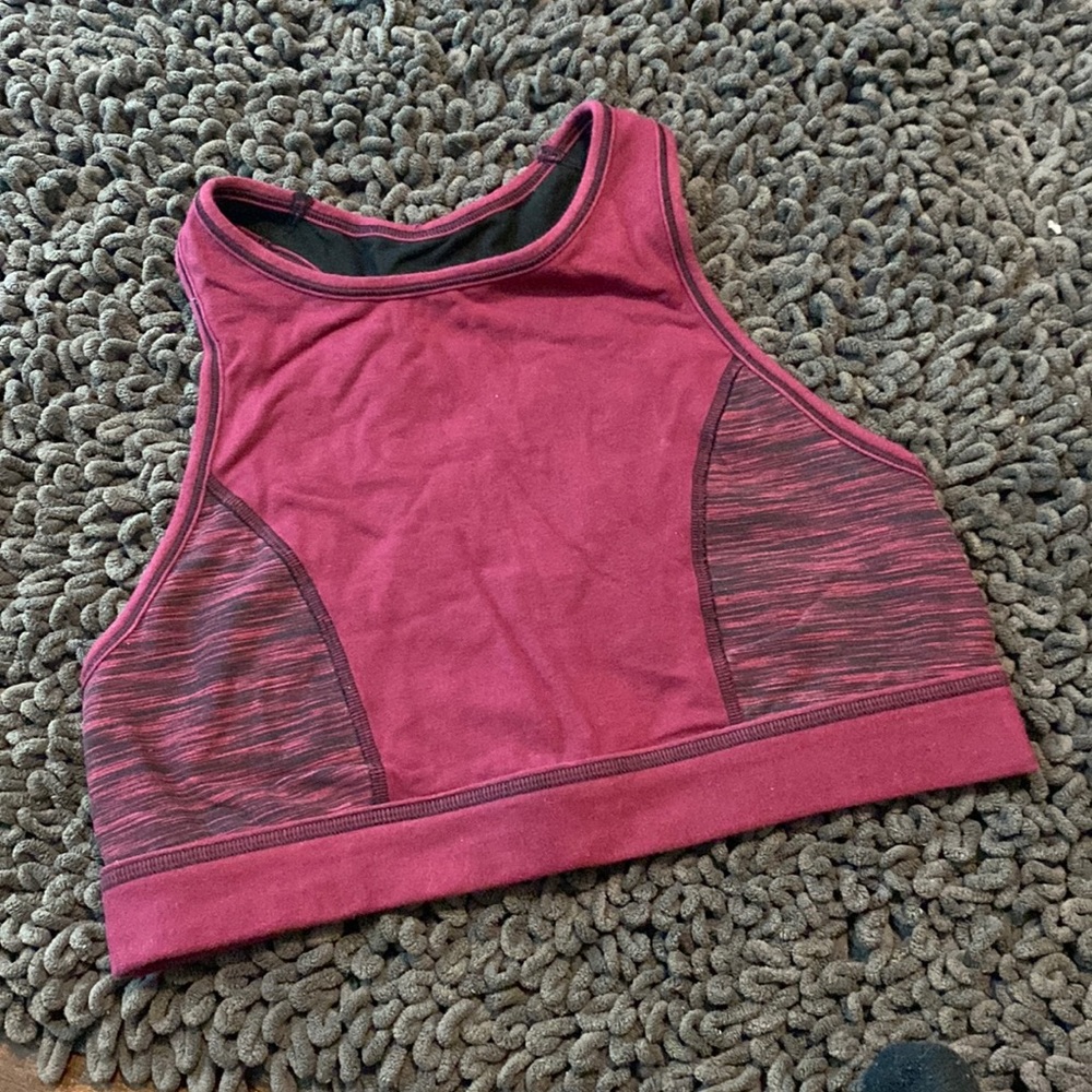 Pink Reversible Sports Bra